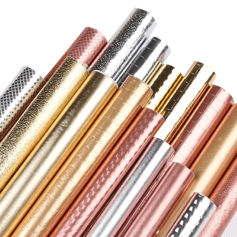 Kitchen Oil Proof self adhesive wall sticker Wholesale home decoration gold foil glitter wallpapers