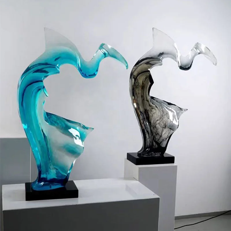 High Quality Outdoor Garden Colorful Horse Fiberglass Statue Decoration Resin Sculptures