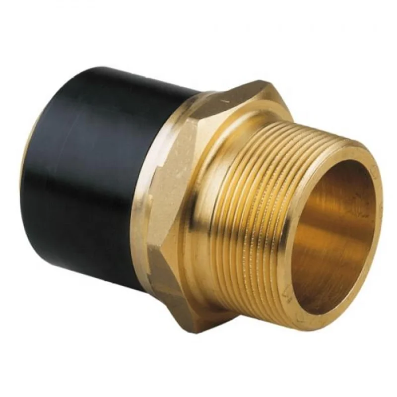 PE Male & female Addptor with Copper Thread