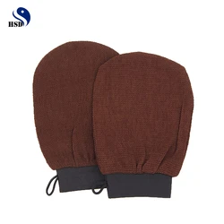 Free Sample Double Sided Korean Deep Exfoliating Glove Removes Dead Skin Exfoliating Mitt Best Seller Exfoliating Glove For Bath