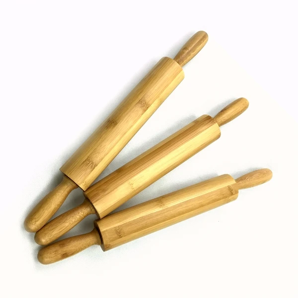 
eco-friendly smooth wooden bamboo rolling pin craft 