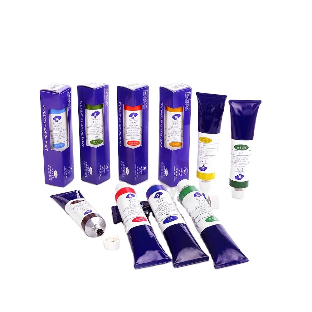 Paul Rubens Oil Paints 180ml Professional Acrylic Painting Students and Beginners Grade Art Supplies for Artist - 1 Levels Color