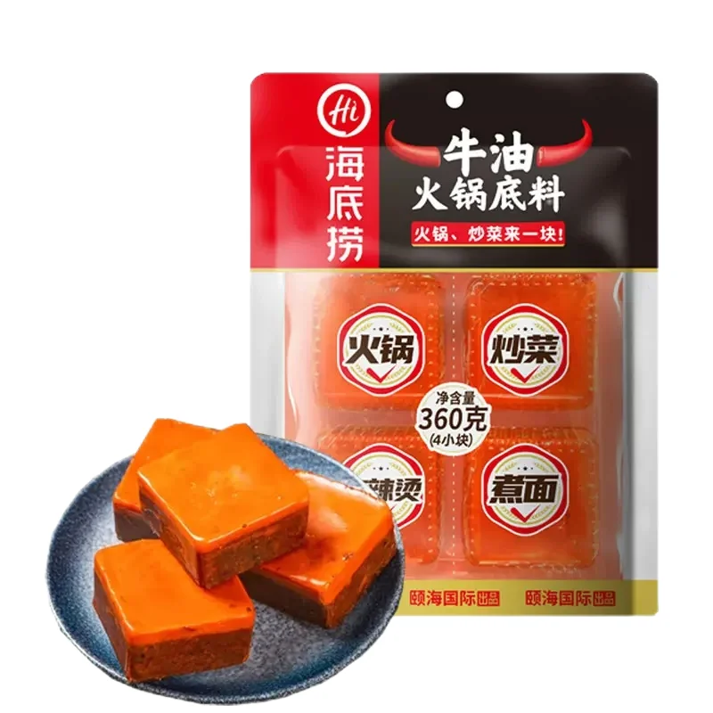 Wholesale 360g Sichuan hot pot Condiment Spicy Beef Oil Handmade Butter For The Kitchen
