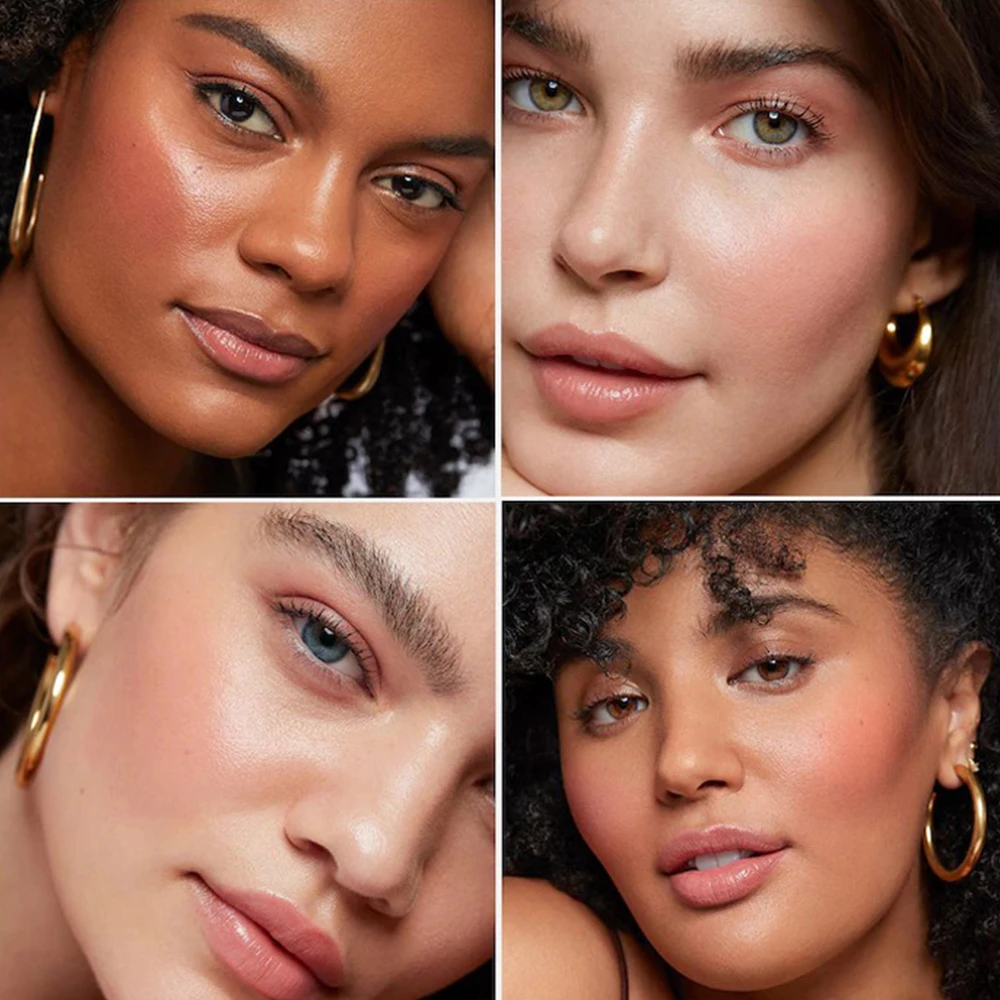 Стойкий макияж для лица, жидкие румяна без жестокости для веганов и парабенов