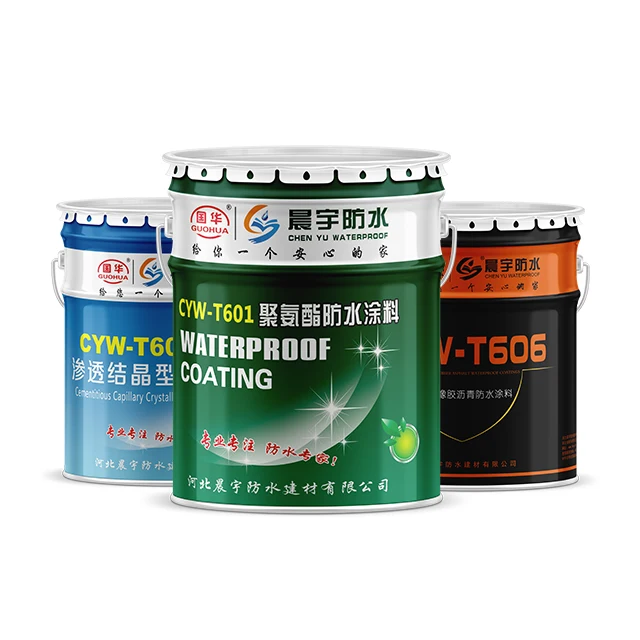 Liquid polyurethane waterproof coating for buildings