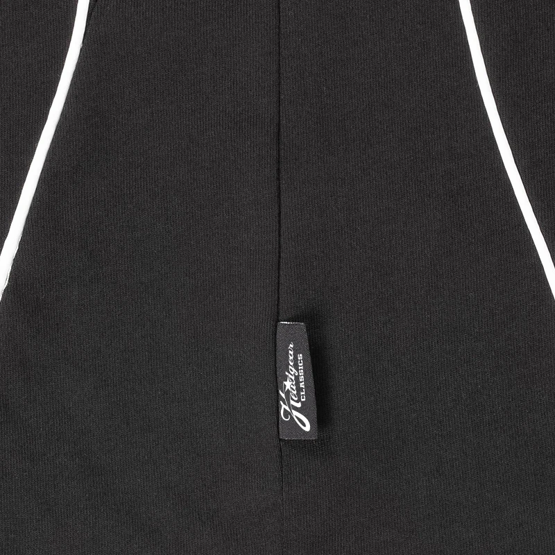 TF Custom Black Football Shirts Embroidery Logo Fashion Retro Patchwork Design OEM Soccer Jersey