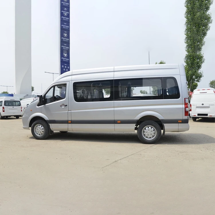 Best Discount New 16 Seats FOTON Model Gasoline Mini Bus Mini Van