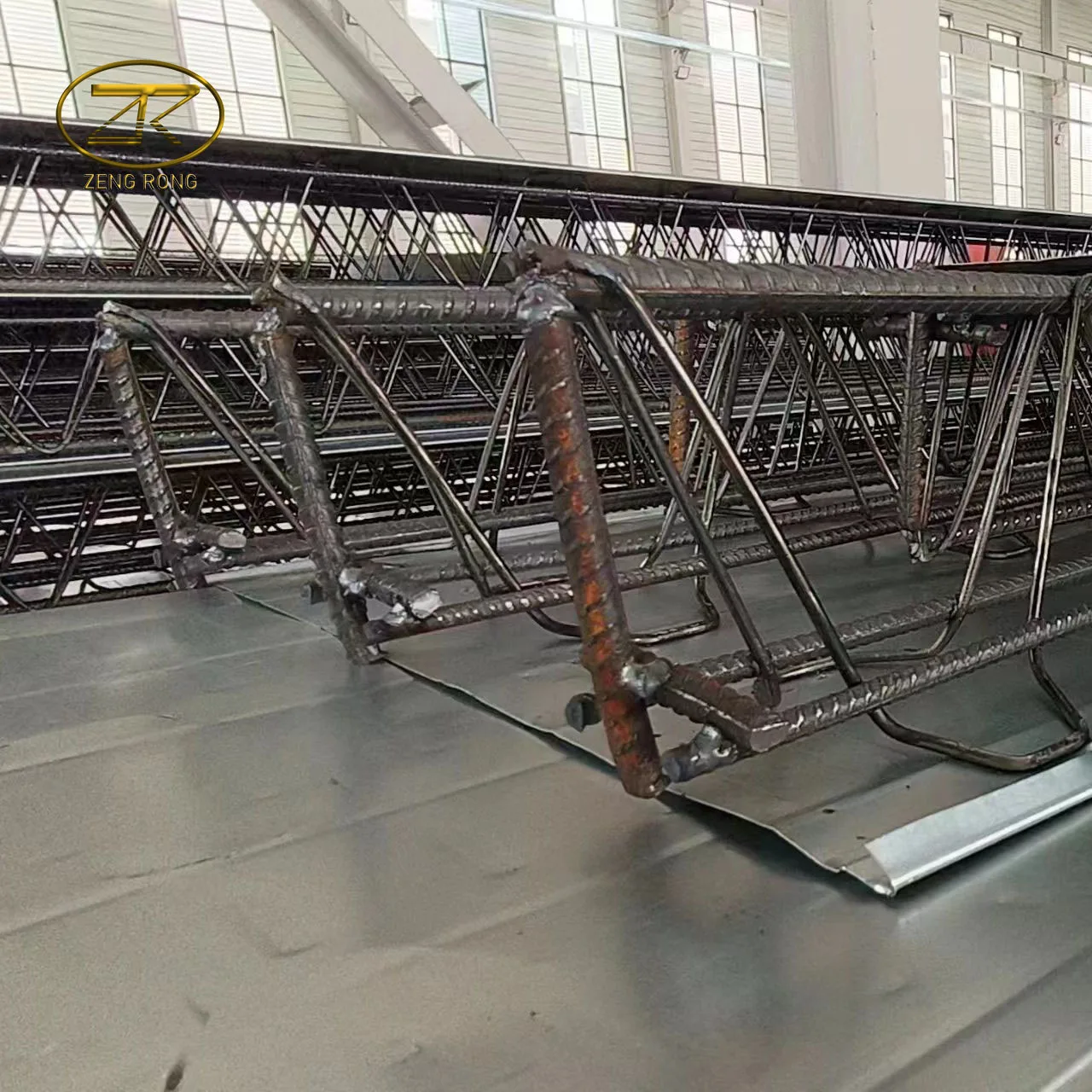 Suppliers TD6-120 22 Gauge Galvanized Steel Truss Floor Decking Gym Residents Residential Office Building