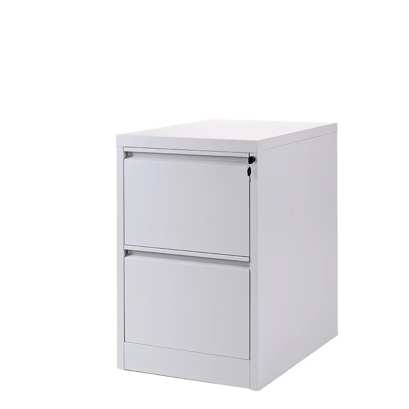 lateral vertical a3 paper cheap storage office equipment 2 drawer metal file iron cabinet with lock