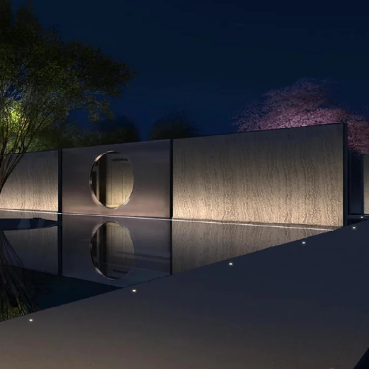 IP67  waterproof decking DC12V garden outside inground Graphite Brass Recessed Underground Lights