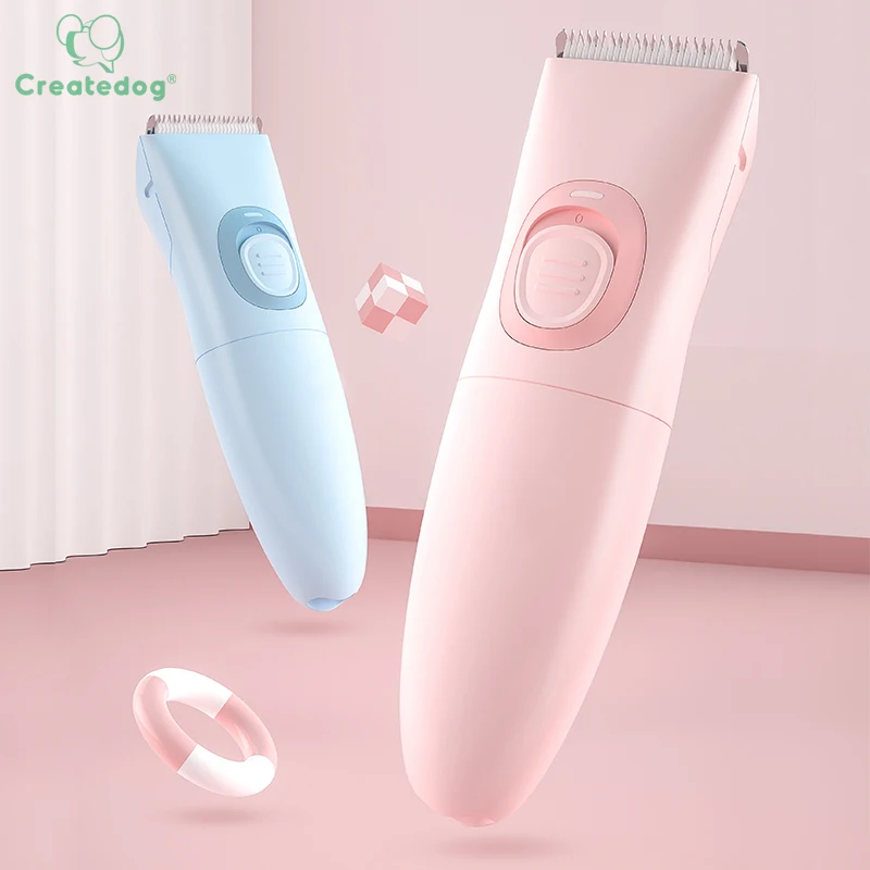 Baby Hair IPX7 Waterproof Professional Children Electric Hair Trimmer Rechargeable Silent Motor