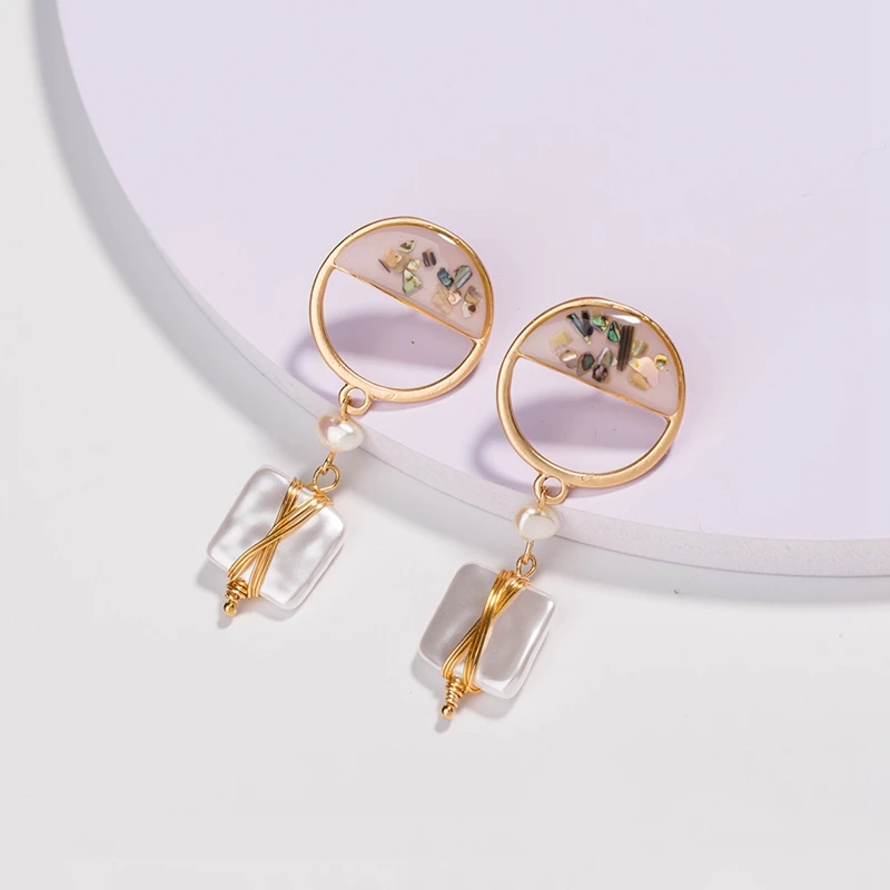 XSVO A06736 Fashion Women Watch Combination Set Trend Printing Mesh Strap Earrings Bracelet Jewelry Set 2022 Hot Sale Watch Set