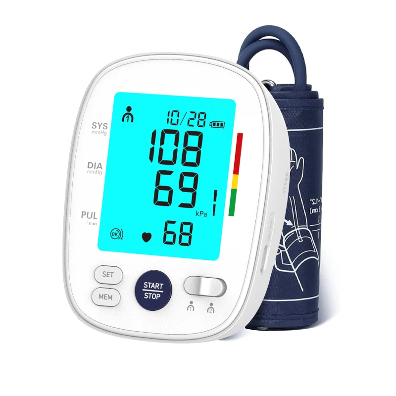 Factory Supply High Quality Upper Arm Health Household Blood Pressure Monitor