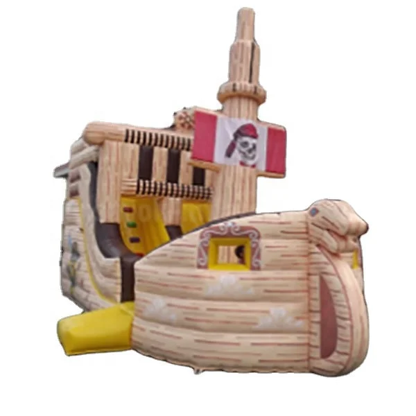 Giant Inflatable Pirate Slide Kids Bouncers Jumpers Used Bouncy Castles For Sale