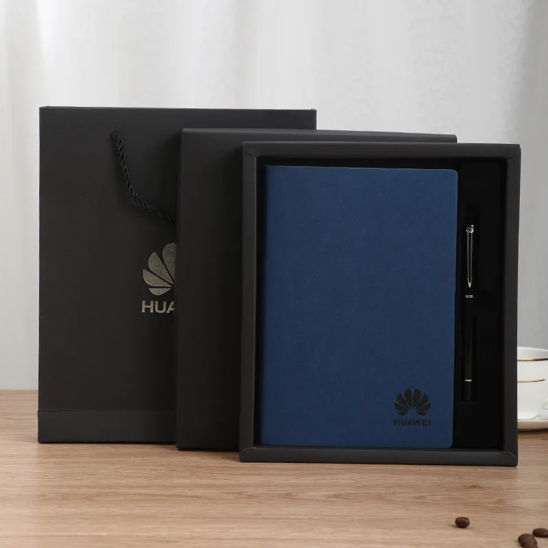 Manufacturer Gift Notepad A5 Notebook Set Professional Customized logo Diary Stationery Gift Box Customized