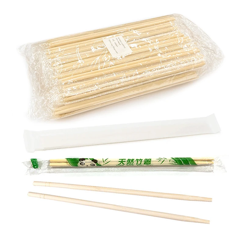 chinese japanese bamboo chopsticks with custom logo 33cm 24cm 21cm new year bamboo chopstick