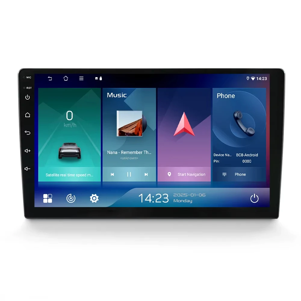 2 Din Android автомобильный DVD стерео дисплей сенсорный экран монитор Навигационная Система головное устройство автомобильное аудио мультимедийное радио