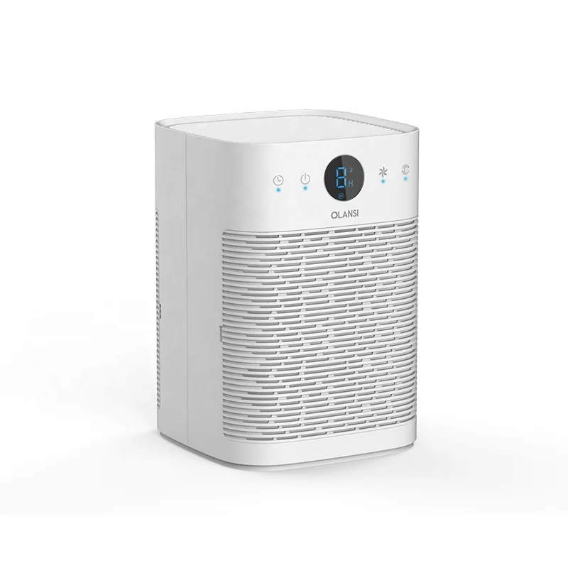 Cigarette Smoke Formaldehyde Removing Portable Mini UV Air Purifier For Home Bedroom Office