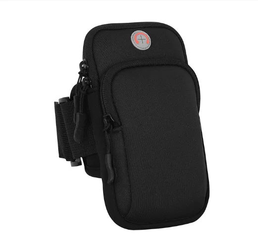 2024 dropshipping shopify 6inch Outdoor Sports Fitness woman man Arm Bag hole Bandage Stable Large Capacity Mobile Phone Arm Bag