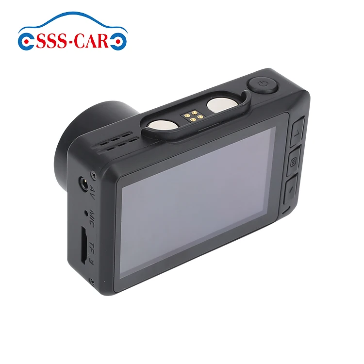  2.45 Inches High Grade T8 Novatek 96670 Car Dash Cam Dual Camera Lens 4K 2160P Wifi Gps Black