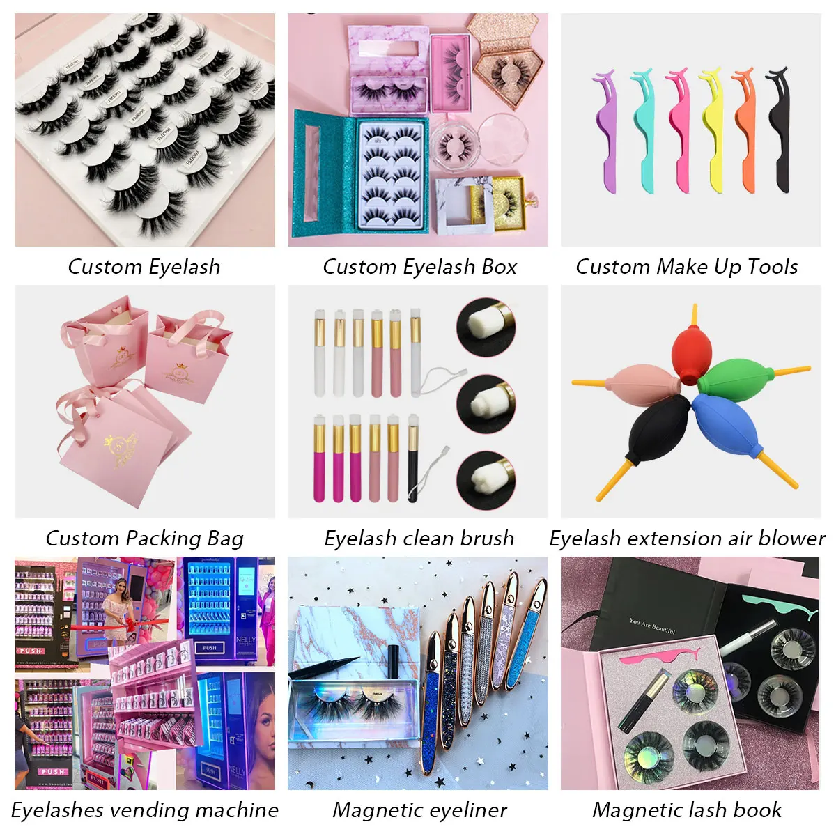 Private Label DIY накладные ресницы