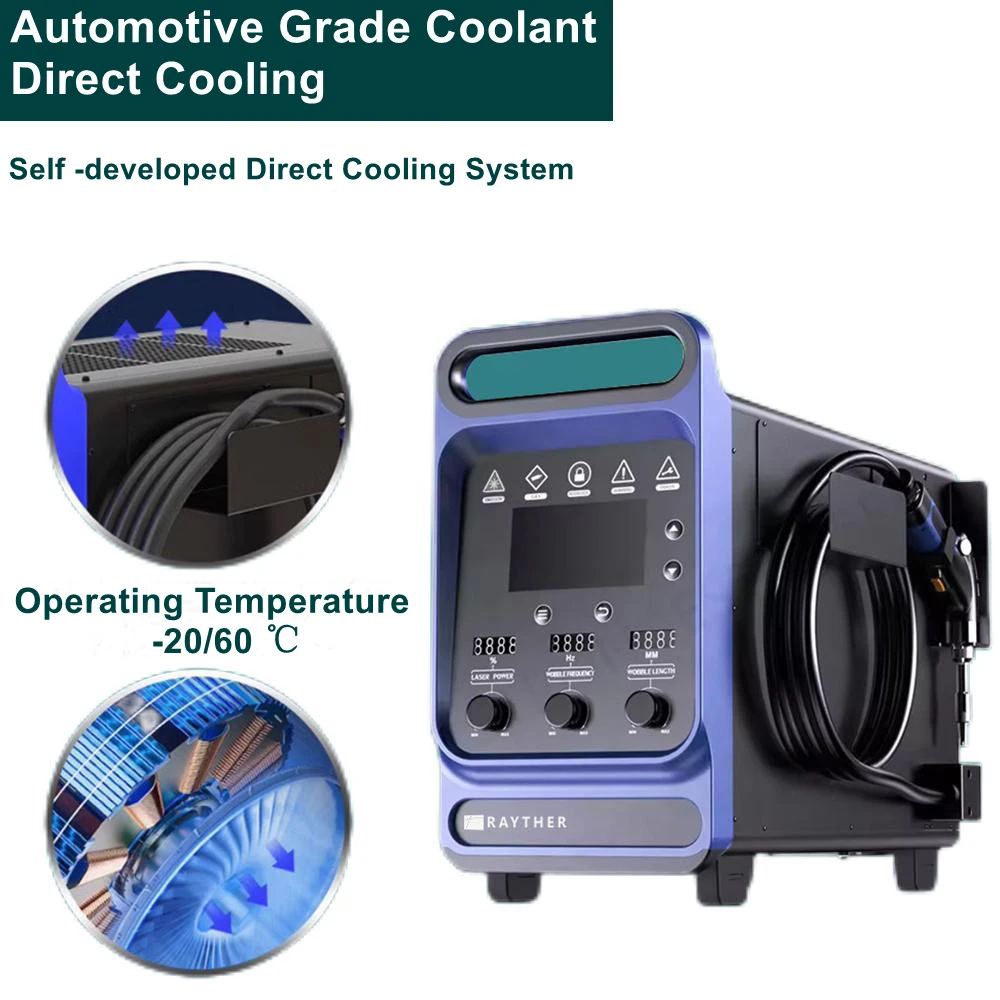 Super Small Size  0.1 M3 Fiber Laser Welding Machine 1500W 2000W 2500W for Carbon Steel , Stainless Steel , Aluminum Welding