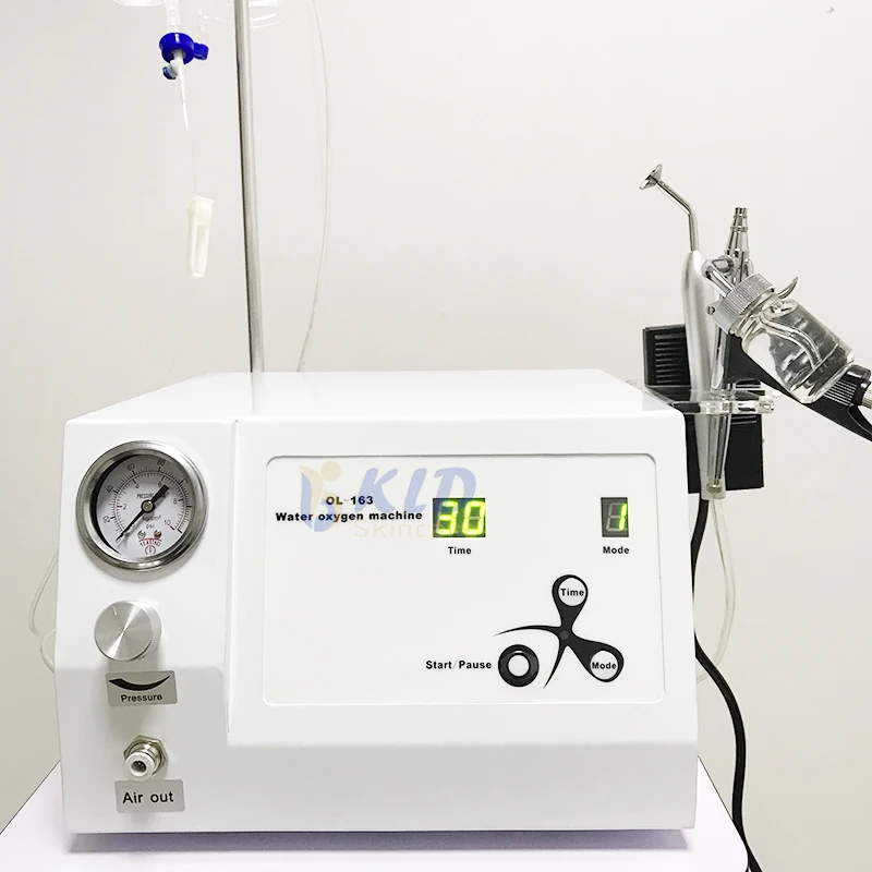 High Pressure 4 Bars Oxygen Injection Water Jet Facial Machine For Skin Rejuvenation