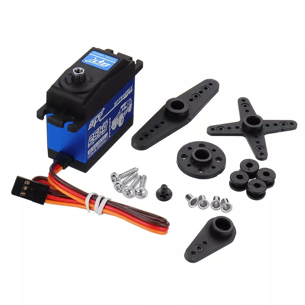 SPT5425LV 25KG High Torque Digital Metal Gear Dc 1 10 rc car steering Servo Motor
