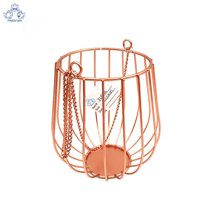 Home decoration gold metal iron candle stand tea light candle holder, wire geometric votive holder