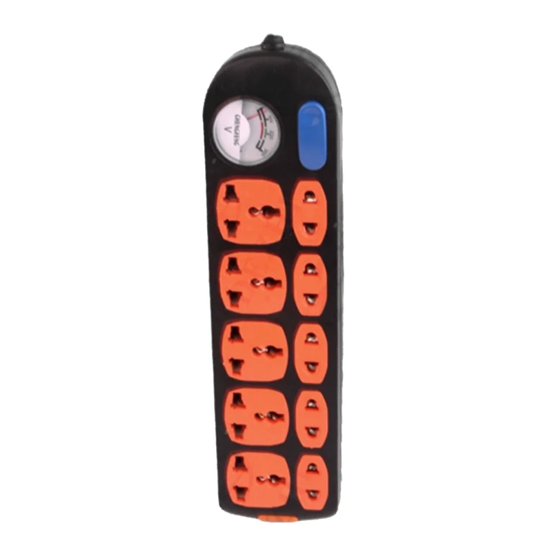 China /electric plug socket/ switch /power strip/ extension socket with voltmeter
