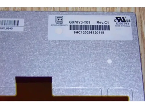 
G070Y3-T01 lcd display modules new original Innolux 7 inch wide temperature industrial control LCD screen car industrial screen 