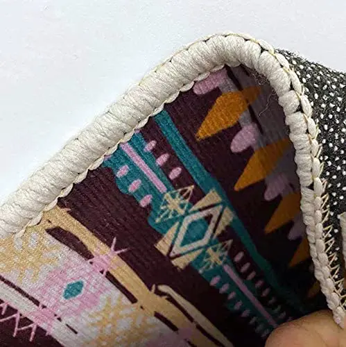 Thick Anti-Slip Mats Farmhouse Carpet Floor Carpet Multi Traditional Area Rug for Living Room Bedroom