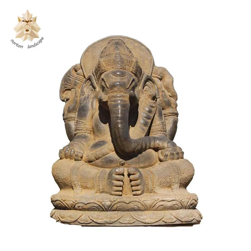 Hot sale marble Ganesha statue NTMS-381Y
