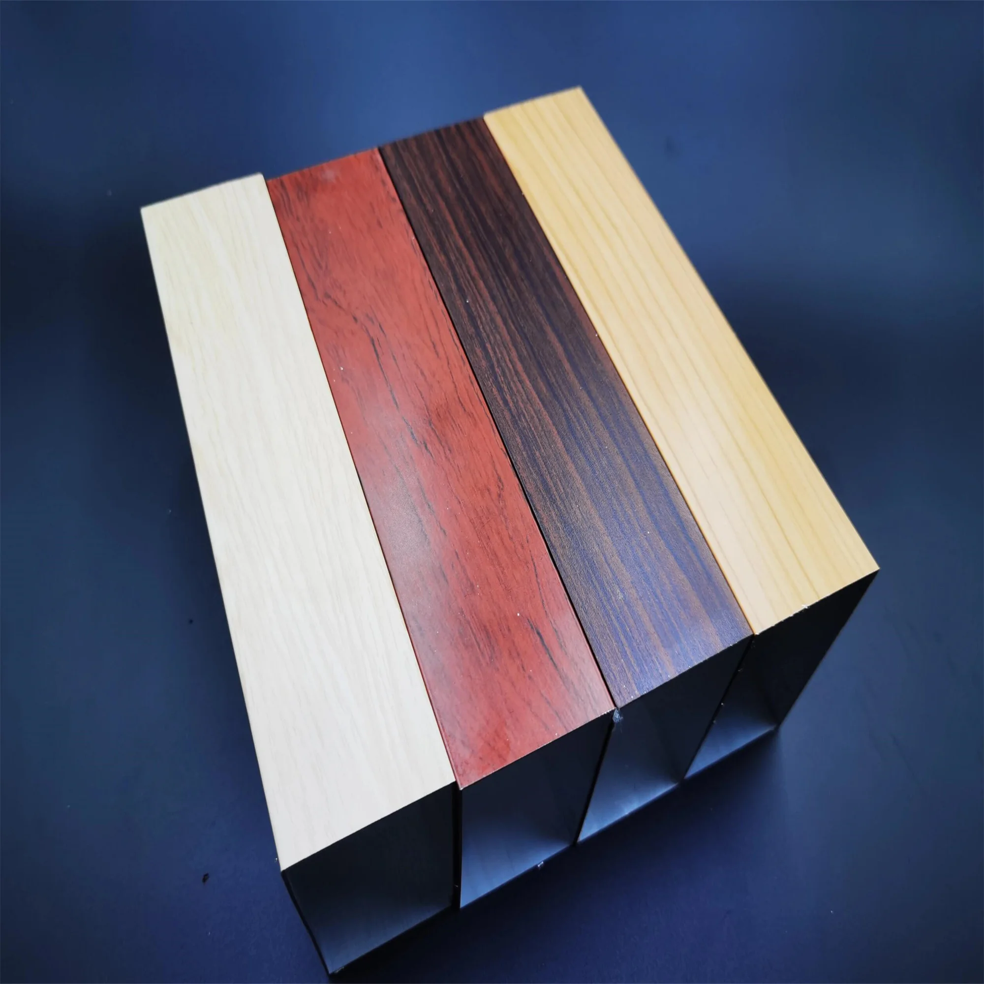 Разделительная панель Cielo Falso revestimiento divisiones Perfiles de aluminio DIVISORIO acabado color madera