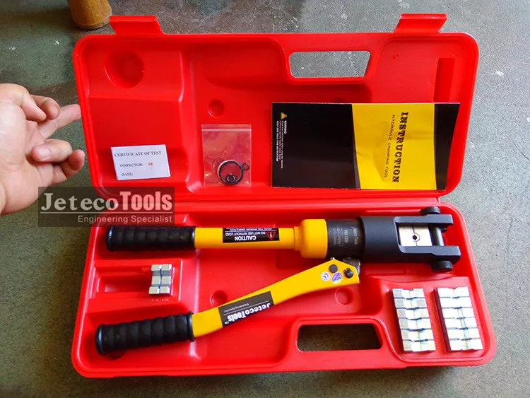 YQK-240A/YQK-300A hydraulic crimping tool for copper cable wire lugs, Jeteco Tools brand quality electric cable crimper YQ-300A