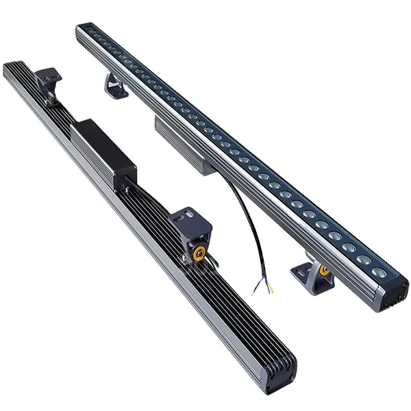 18w Waterproof outdoor colorful dmx512 wall washer light