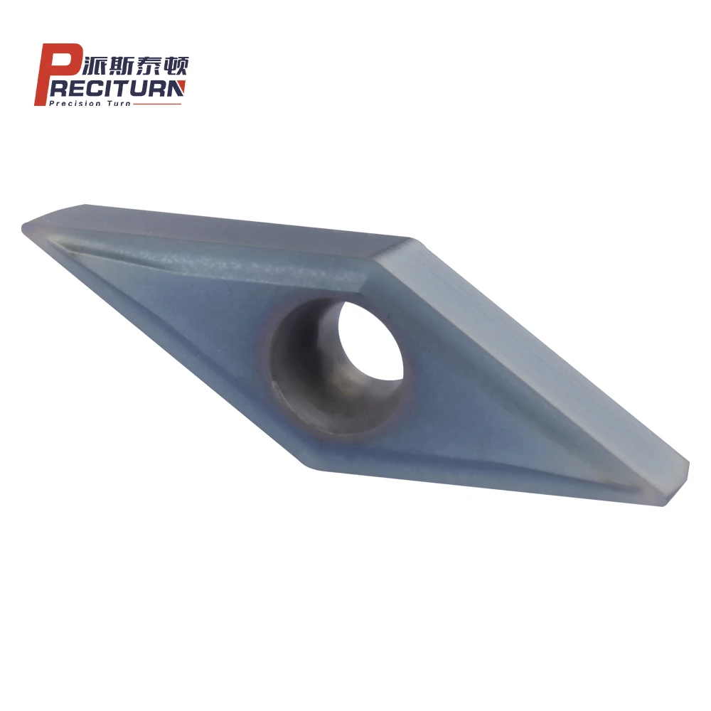 Custom Carbide Inserts Lathe Turning Tool Finishing / Semi-Finishing Cutting Carbide Turning Inserts For External Turning