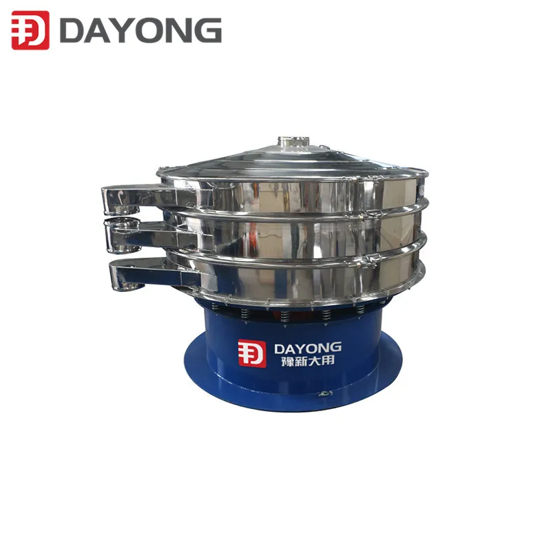 DY Hot price round vibrate screen manufacturer/automatic sieve sifter machine food powder cocoa coffee grain