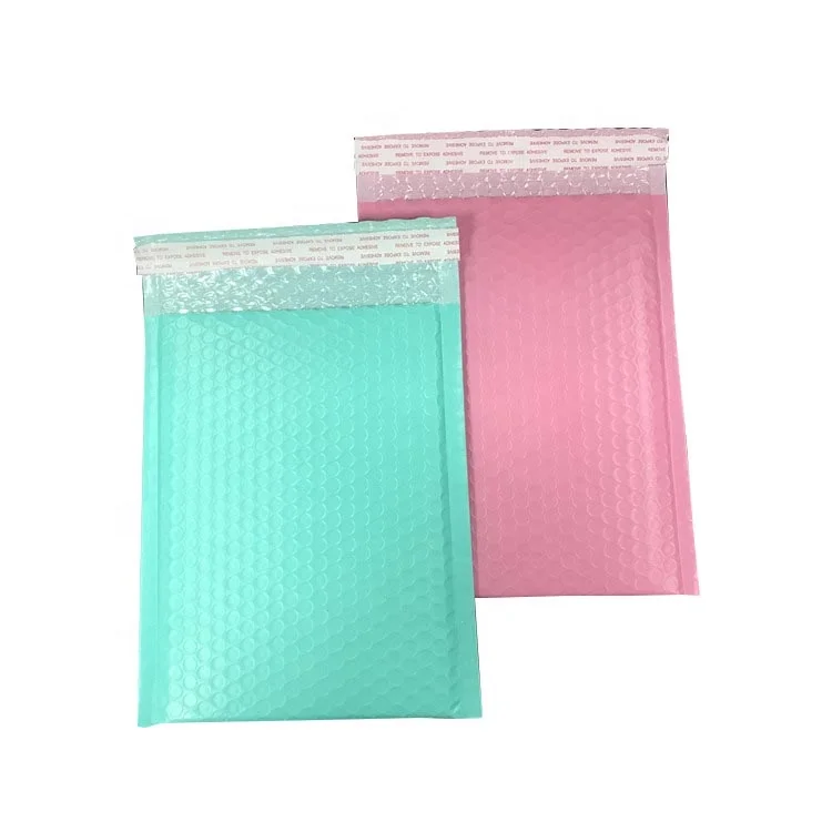 
Cheap shock resistance waterproof poly mailers pack bubble envelopes express mailing bag for christmas 