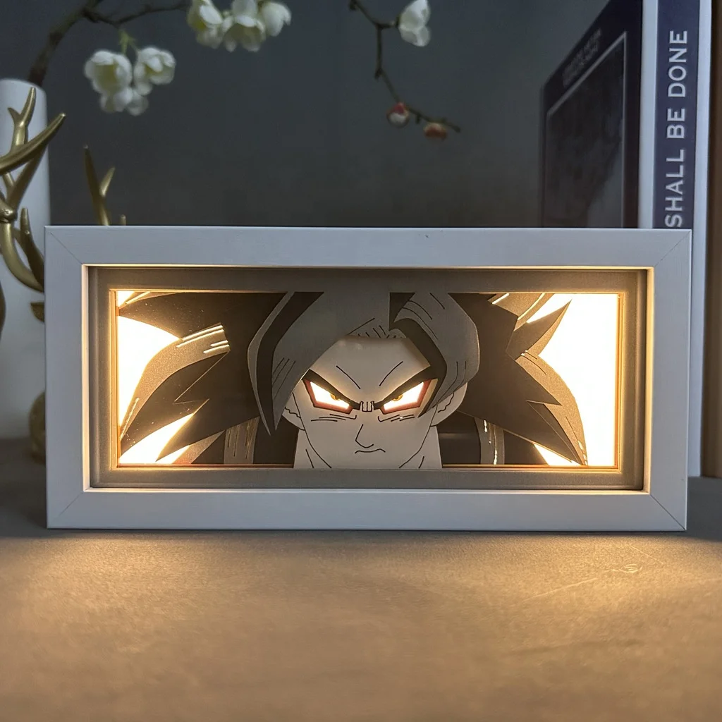 Boku no my Hero Academia 3d лампа для вырезания из бумаги светодиодная световая коробка наружного косплея аниме