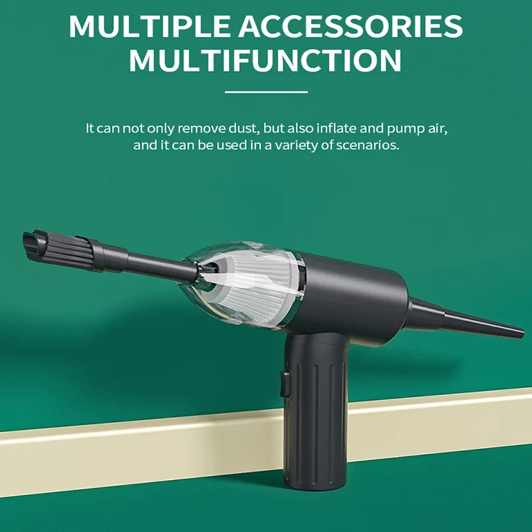 Mini rechargeable wireless handheld portable home auto vacuum cleaner small cordless car vacuum cleaners with air duster