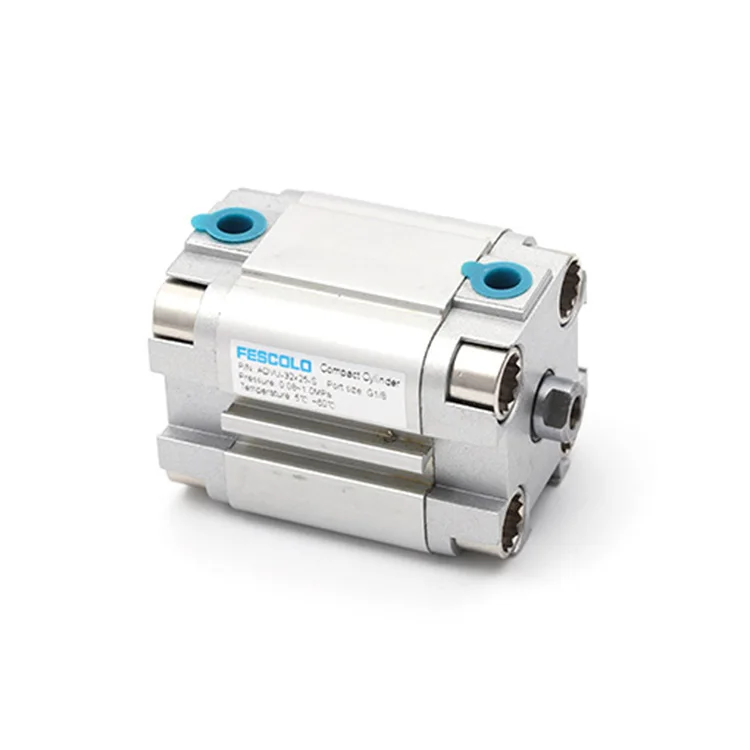 
High temperature mini Full Stainless Steel High standard Quality ADVU compact pneumatic air cylinder 