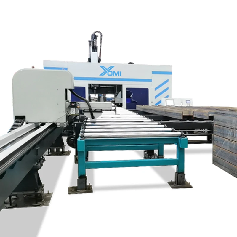 Source Price Fabricator High Efficiency 3d Imaging Driller Equipment Angle Drilling Cnc Beam Drill Line