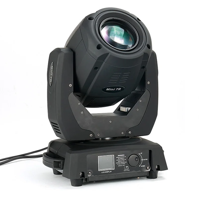 LEAHUA  Double Prism 8 Prism+6 Linear Prism Stage Lighting Mini 7r  Beam Wash Professional Party dj Moving Head Light