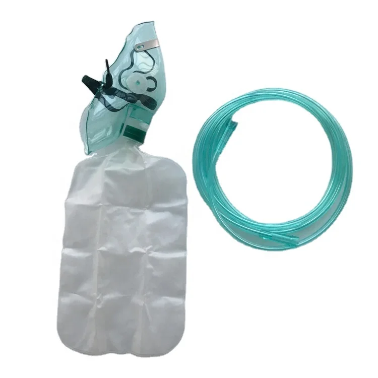 Одноразовая Медицинская кислородная маска, готовая к отправке