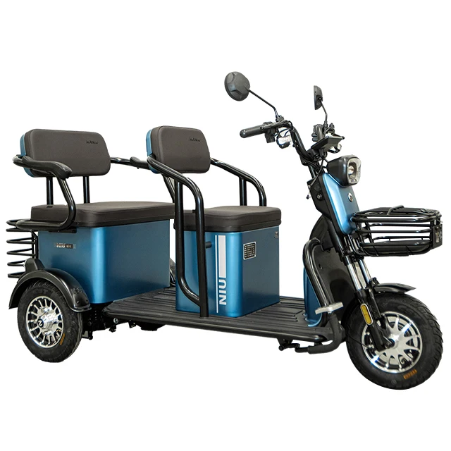 2021 New Passenger triple electric bicycle 48V 60V  72V 500W best quality 3 wheel bike