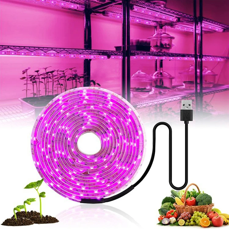 SMD2835 Waterproof Plant Grow LED Strip Light  grow lamp  indoor grow light flexible LED strip light