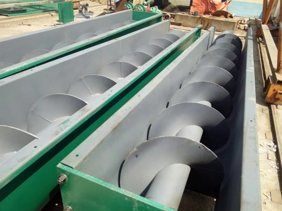 Industrial Water Cooling Spiral Vibrating Conveyor U Shape Bulk Materi Screw Conveyor