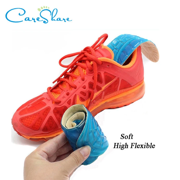 Shoe insole orthotics insoles rubber sheet shoe sole with arch support