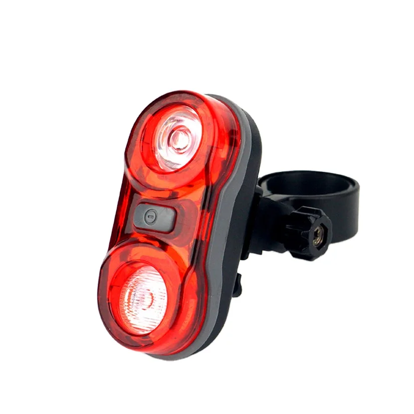 VL-8226 Waterproof Cheap Black 2Pcs Led Dry Battery Bicycle Tail  Light For Mountain Bike